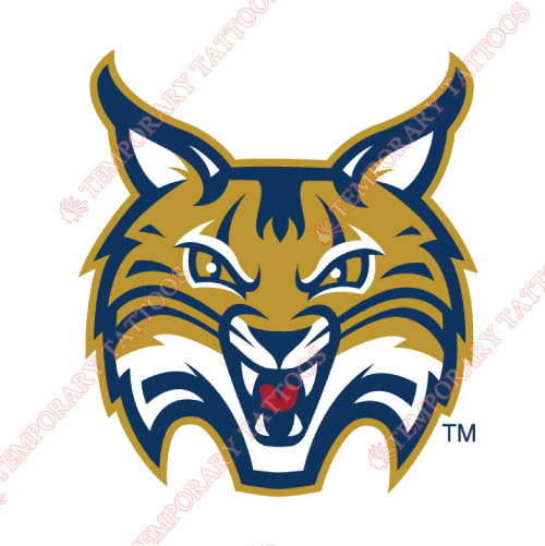 Quinnipiac Bobcats Customize Temporary Tattoos Stickers NO.5973